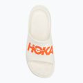 HOKA Ora Athletic Slide frost/lava flip-flops 5