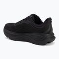 Men's running shoes HOKA Bondi 9 black/black 3