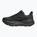 Women's running shoes HOKA Bondi 9 black/black 3