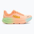 Women's running shoes HOKA Bondi 9 frost/pale tangerine 2