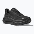 Women's running shoes HOKA Bondi 9 Wide black/black
