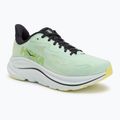 HOKA men's running shoes Clifton 10 mint fluorite/luna moth