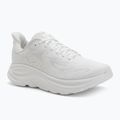 Men's running shoes HOKA Clifton 10 white/white