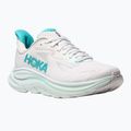 Women's running shoes HOKA Clifton 10 white/cielo blue