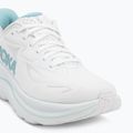 Women's running shoes HOKA Clifton 10 white/cielo blue 7