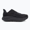 Men's running shoes HOKA Clifton 10 Wide black/black 2