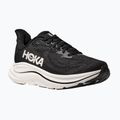 Women's running shoes HOKA Clifton 10 Wide black/white
