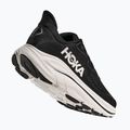 Women's running shoes HOKA Clifton 10 Wide black/white 4