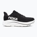 Women's running shoes HOKA Clifton 10 Wide black/white 2