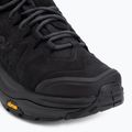 Women's trekking boots HOKA Kaha 3 GTX black/black 7