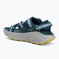 Men's sandals HOKA Infini Hike TC blue twilight/pea green 3