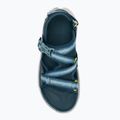 Men's sandals HOKA Infini Hike TC blue twilight/pea green 5