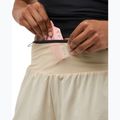 Women's running shorts HOKA Skyglide oatmeal 5