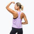 Women's running shirt HOKA Race Day Singlet aster flower 5