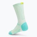 HOKA Clifton Crew Run mint fluornite socks 2