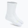 HOKA Bondi Quarter Run white socks