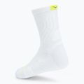 HOKA Bondi Quarter Run white socks 2