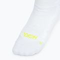HOKA Bondi Quarter Run white socks 3