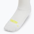 HOKA Clifton Crew Run white socks 3