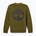 Men's Timberland Tree Logo Crew Neck sweatshirt dark olive 5