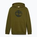 Men's Timberland Tree Logo Hoodie dark olive 5