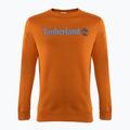 Men's sweatshirt Timberland Linear Logo Crew Neck umber