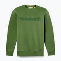 Men's Timberland Embroidery Tonal Crew Neck sweatshirt black forest green 5