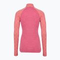 Women's thermal sweatshirt Smartwool Classic Thermal Merino Base Layer 1/4 Zip Boxed garden pink digi snow 4