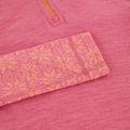 Women's thermal sweatshirt Smartwool Classic Thermal Merino Base Layer 1/4 Zip Boxed garden pink digi snow 6