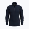 Men's thermal sweatshirt Smartwool Classic Thermal Merino Base Layer 1/4 Zip Boxed deep navy 4