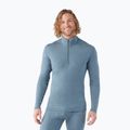 Men's thermal sweatshirt Smartwool Classic Thermal Merino Base Layer 1/4 Zip Boxed pewter blue h