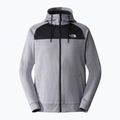 Men's The North Face Reaxion Fleece light grey heather/ asphalt grey sweatshirt 5