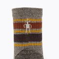 Men's socks Smartwool Performance Hike Light Cushion Striped Mid Crew taupe/natural marl 3