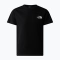 The North Face Teen Simple Dome Tee black children's t-shirt 4