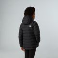 Children's down jacket The North Face Reversible Perrito Hooded black/smoked pearl 3
