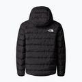 Children's down jacket The North Face Reversible Perrito Hooded black/smoked pearl 7