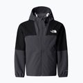 Children's rain jacket The North Face Teen Hike Packable Shell tnf black/asphalt grey 4