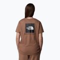 Women's T-shirt The North Face Box Nse Relaxed Tee latte/tnf white 3