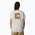 Women's T-shirt The North Face Box Nse Relaxed Tee white dune/latt 3