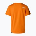 Men's T-shirt The North Face Easy digital orange/tnf white 2