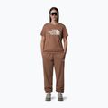 The North Face women's Relaxed Easy Tee latte/white dune t-shirt 2