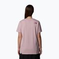 The North Face women's Relaxed Easy Tee metal pink/cyber berry T-shirt 3
