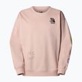 The North Face Mountain Cleanup Over pink moss sweatshirt