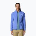 The North Face women's 100 Glacier FZ virtual blue sweatshirt 4