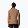 Women's sweatshirt The North Face 100 Glacier 1/4 Zip latte 3