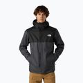 Men's rain jacket The North Face Quest Zip-In asphalt grey/black
