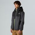Men's rain jacket The North Face Quest Zip-In asphalt grey/black 3