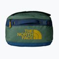 The North Face Base Camp Voyager Duffel 62 l duck green/shady blue travel bag 3