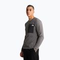 Men's sweatshirt The North Face Kecha Crew smoked pearl/asphalt grey