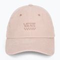 Vans Court Side Curved Bill Jockey sepia rose baseball cap 2